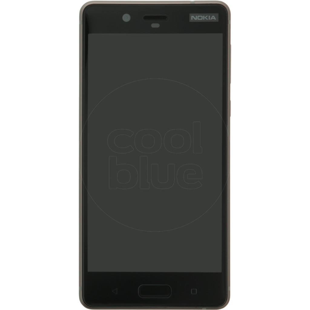 Azuri Nokia 8 Protège-écran Incurvé en verre trempé Lot de 2 Noir