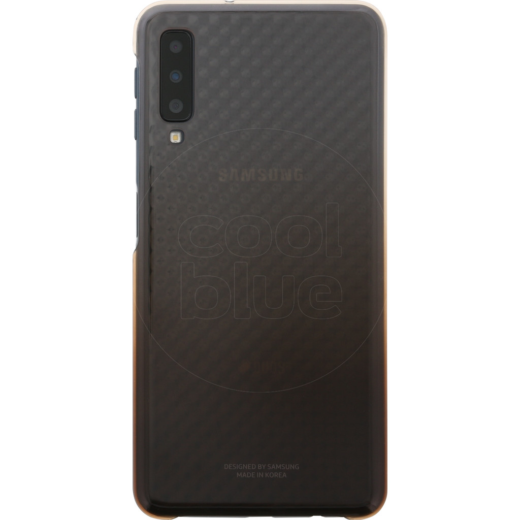 Samsung Galaxy A7 (2018) Gradation Clear Back Cover Or