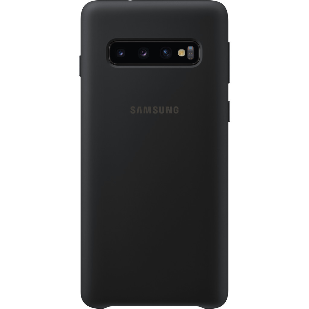 Samsung Galaxy S10 Coque en Silicone Noir