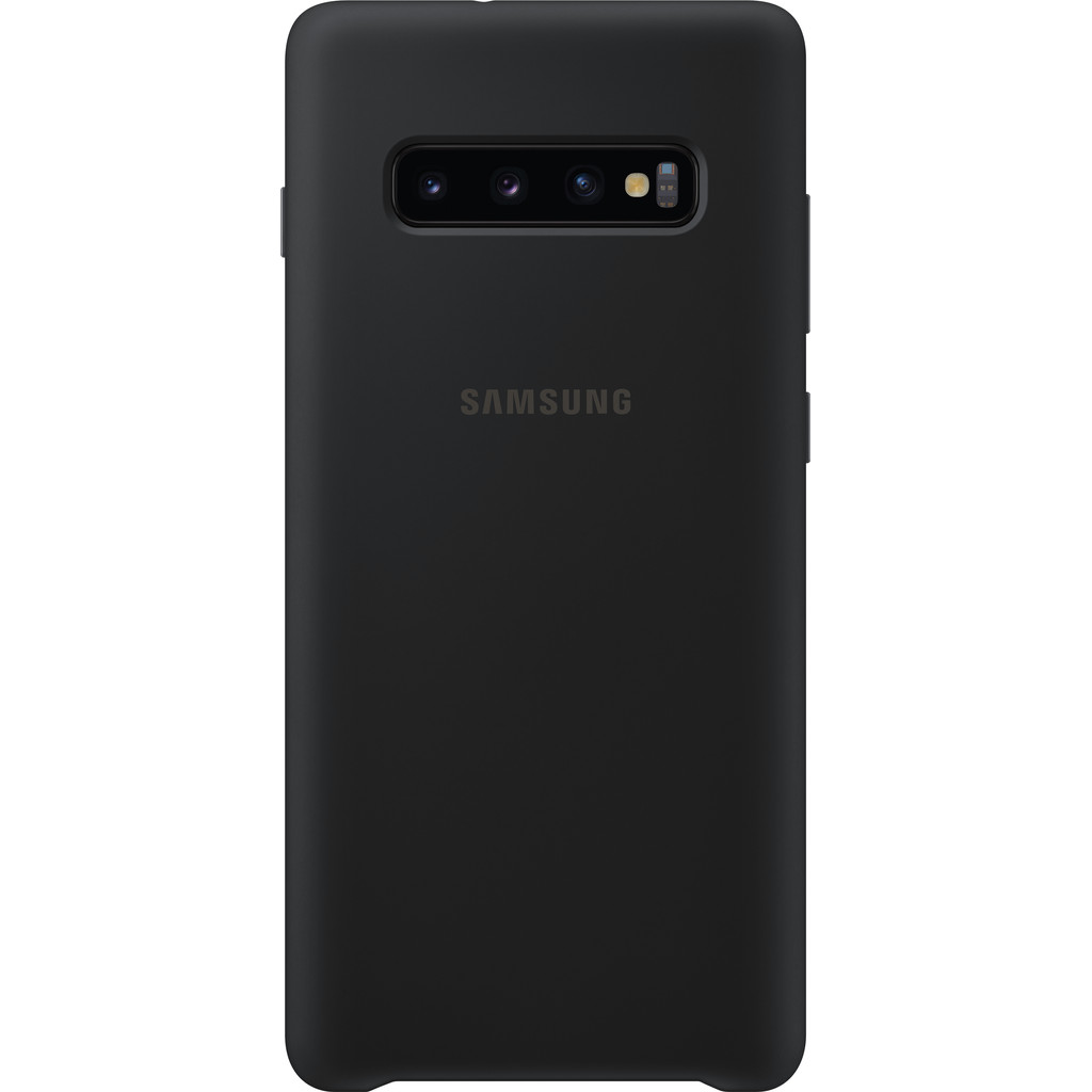 Samsung Galaxy S10 Plus Coque en Silicone Noir