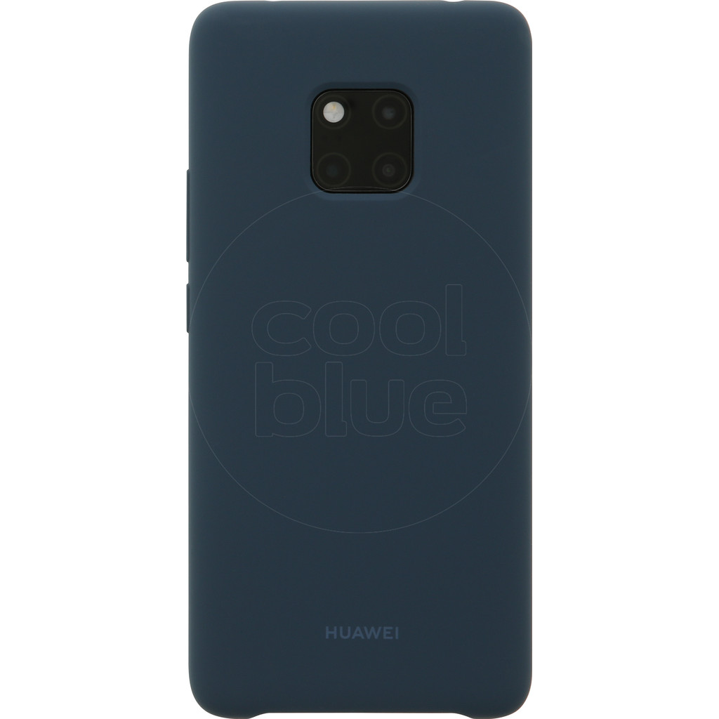 Huawei Back cover Magnétique Silicone Huawei Mate 20 Pro Bleu