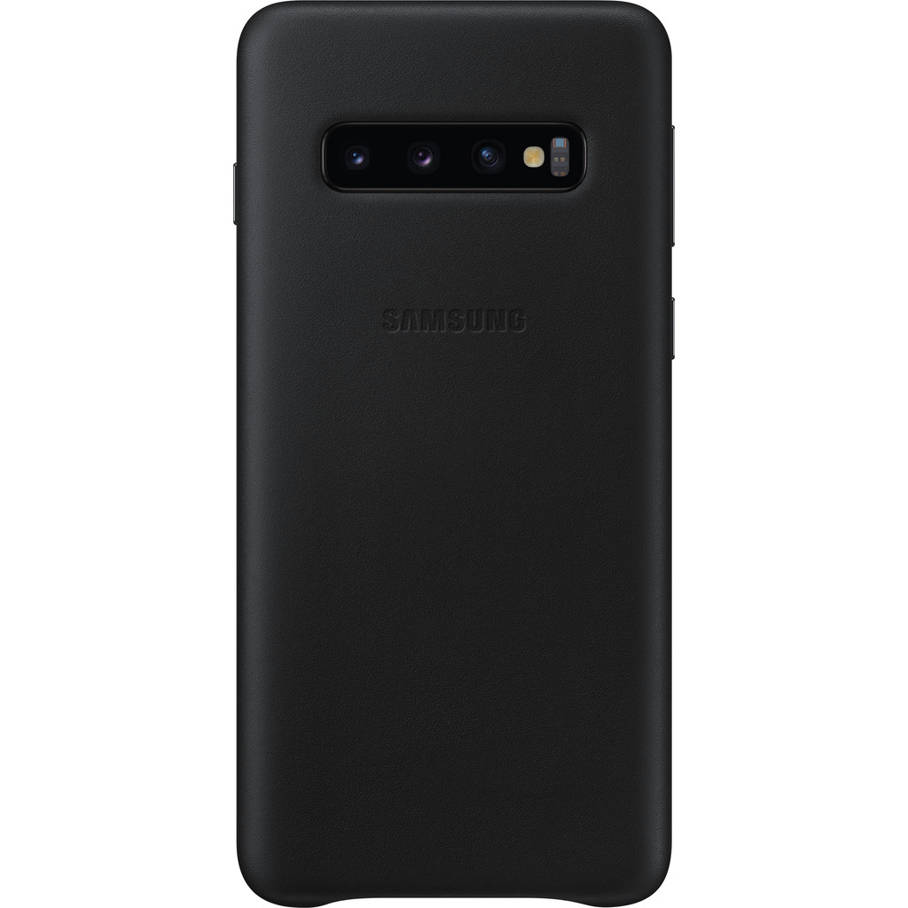 Samsung Galaxy S10 Étui en Cuir Noir