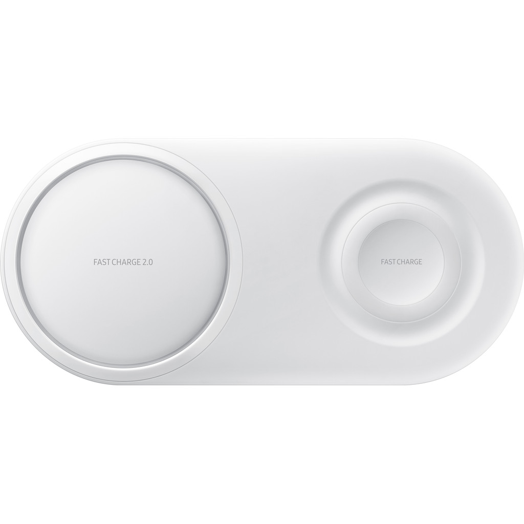 Samsung Chargeur Sans Fil DUO Pad Blanc