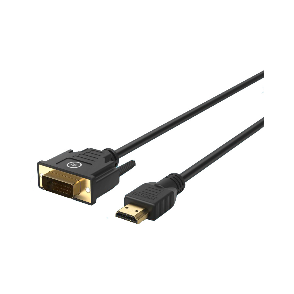 BlueBuilt Câble HDMI vers DVI-D Dual Link 2 Mètres Noir