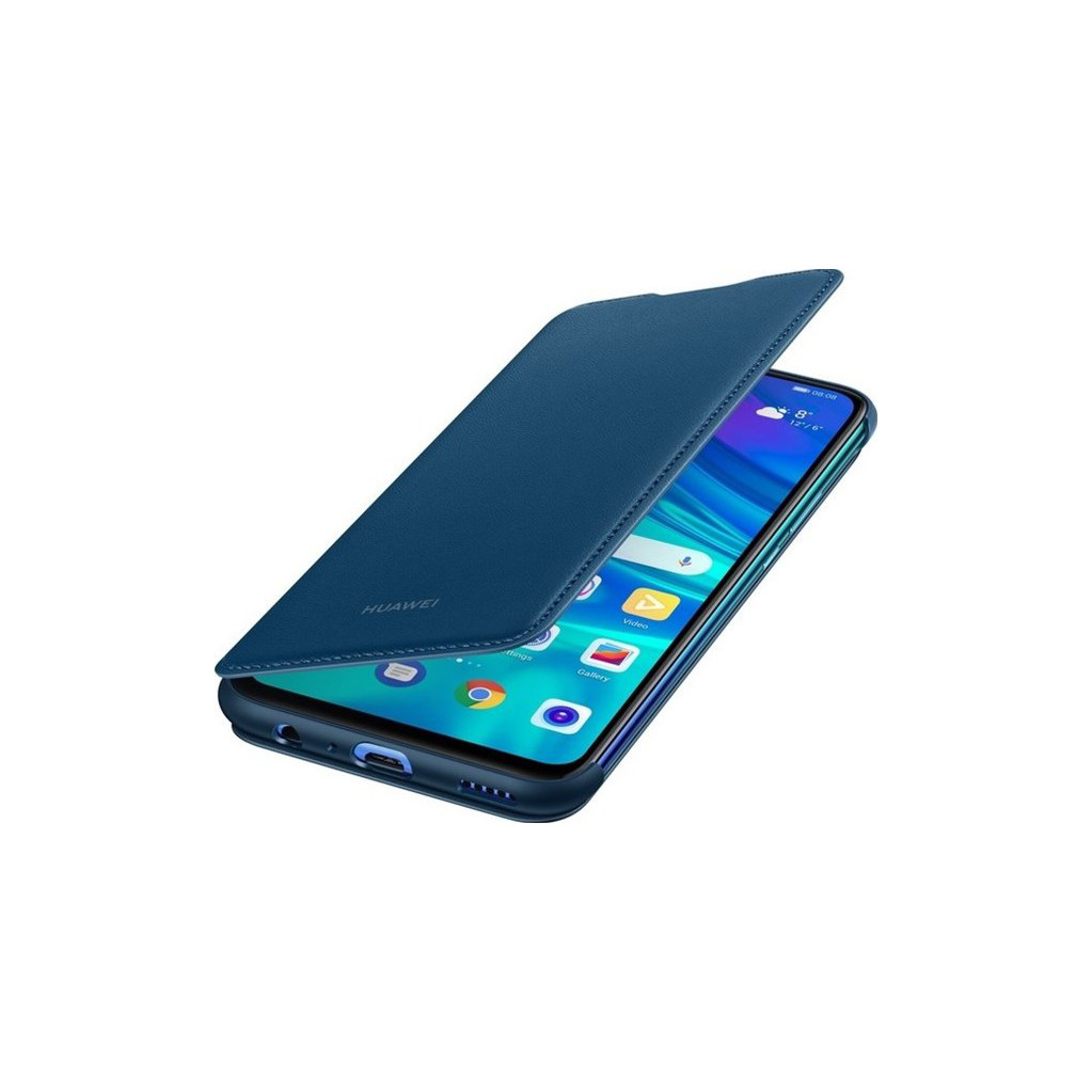 Huawei P Smart (2019) Flip Cover Book case Bleu