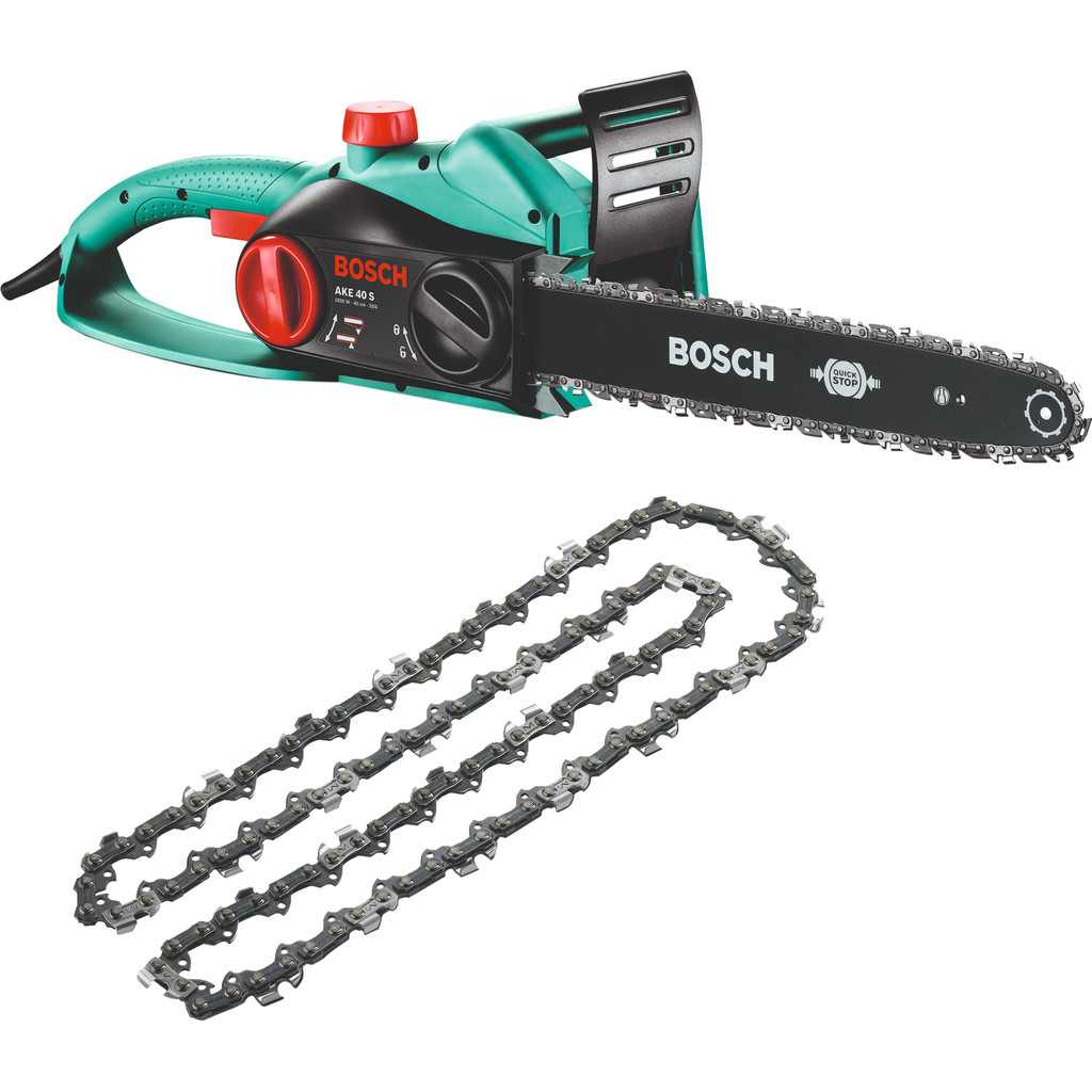 Bosch AKE 40 S Tronçonneuse 2 chaînes