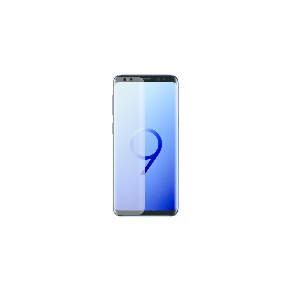 Azuri Protège-écran incurvé en plastique Samsung Galaxy S9 Lot de 2