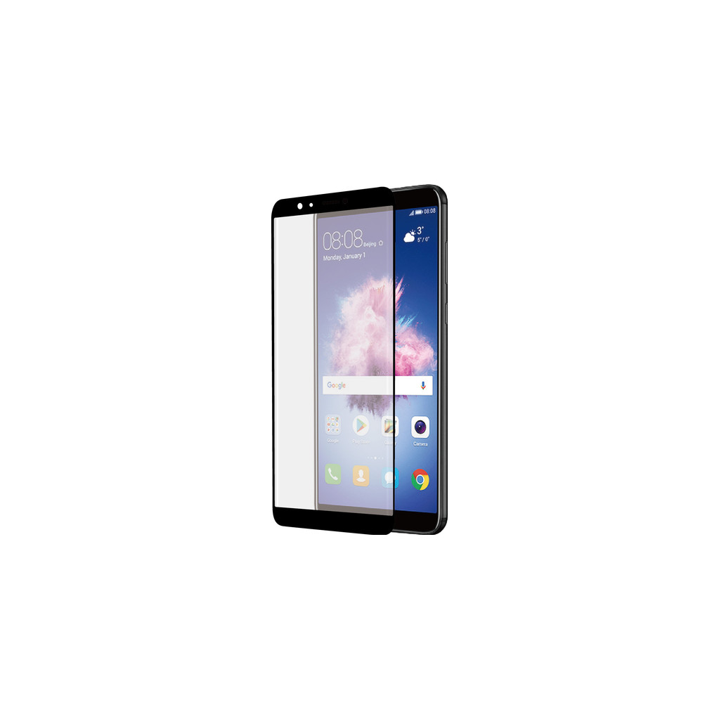 Azuri  Protège-écran Verre trempé Incurvé Huawei P Smart Noir