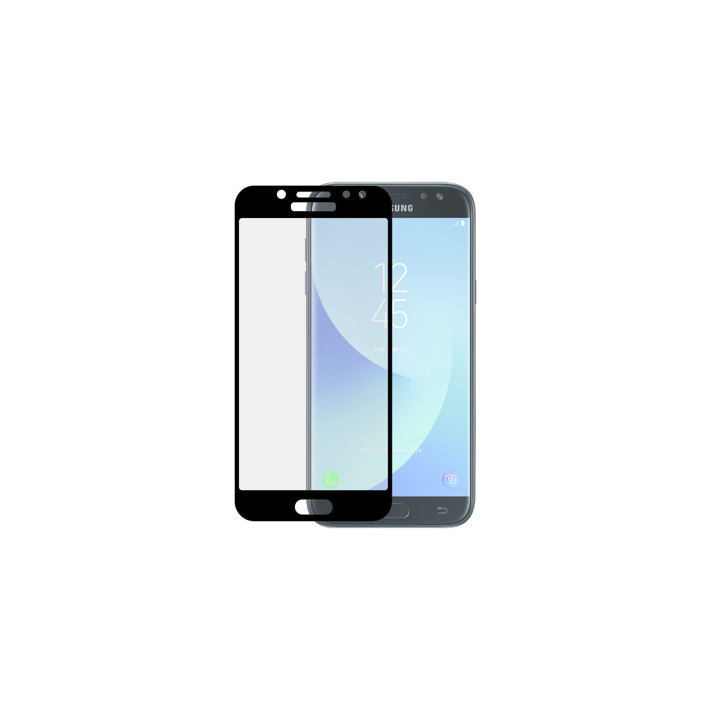 Azuri Samsung Galaxy J3 (2017) Protège-écran Verre trempé Noir