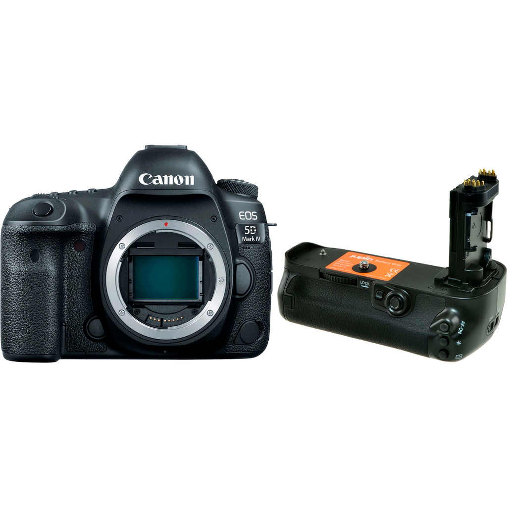 Canon EOS 5D Mark IV + Poignée d'alimentation Jupio (BG-E20)