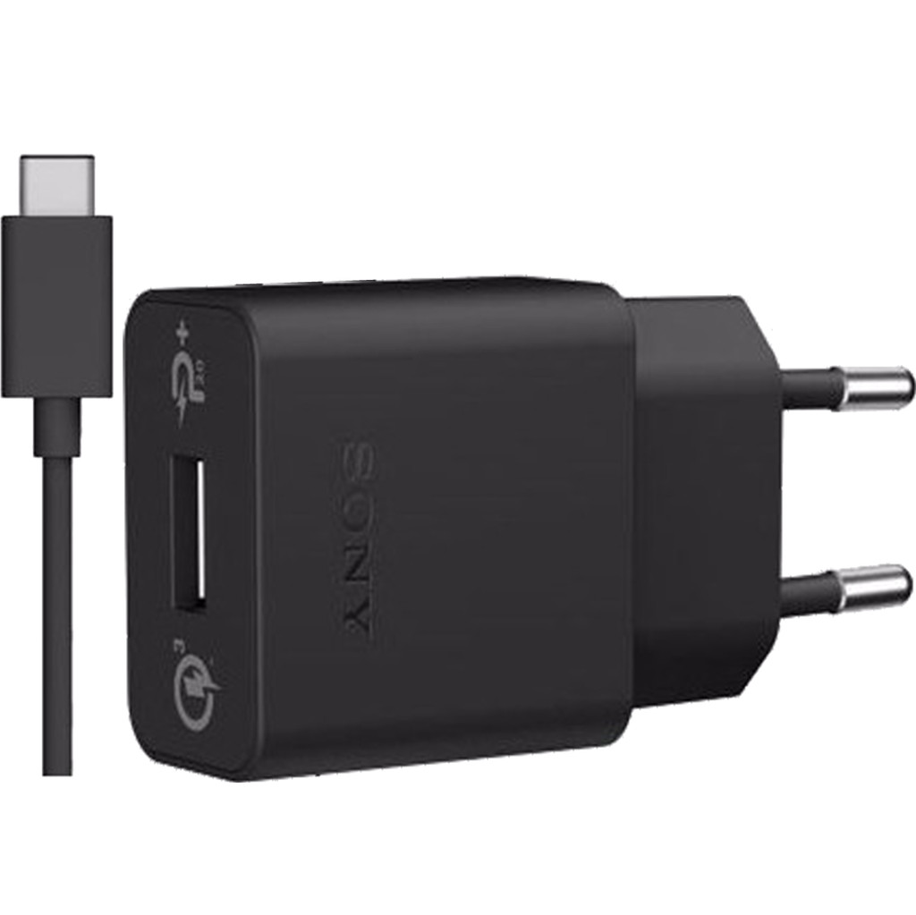 Sony Chargeur Rapide Micro USB & USB-C Noir