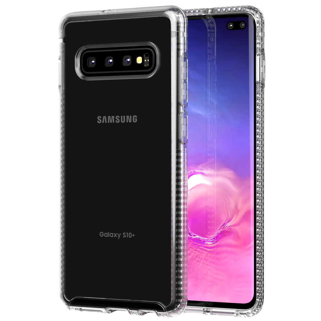 Tech21 Pure Clear Back cover Samsung Galaxy S10 Plus Transparent