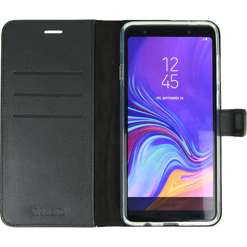 Valenta Booklet Gel Skin Book case Samsung Galaxy A7 (2018) Noir