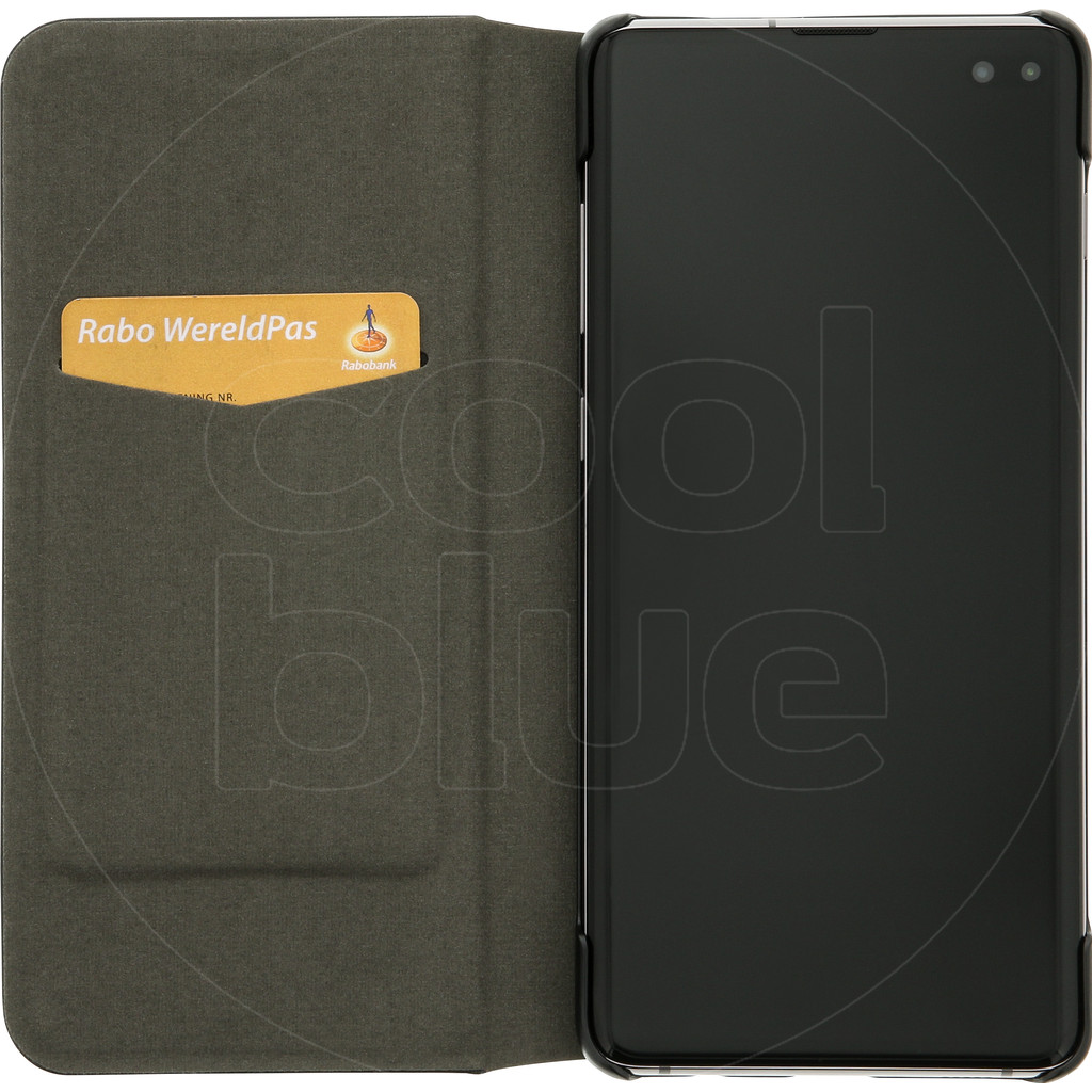 Azuri Booklet Ultra Thin Book case Samsung Galaxy S10 Plus Noir