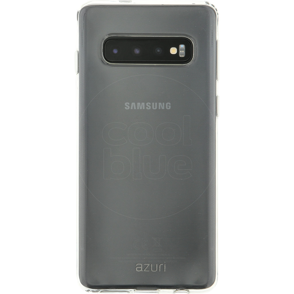 Azuri Glossy Back cover TPU Samsung Galaxy S10 Transparent