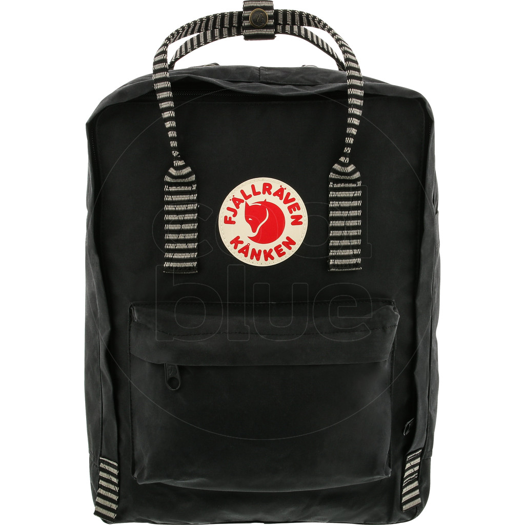 Fjällräven Kånken Noir Rayé