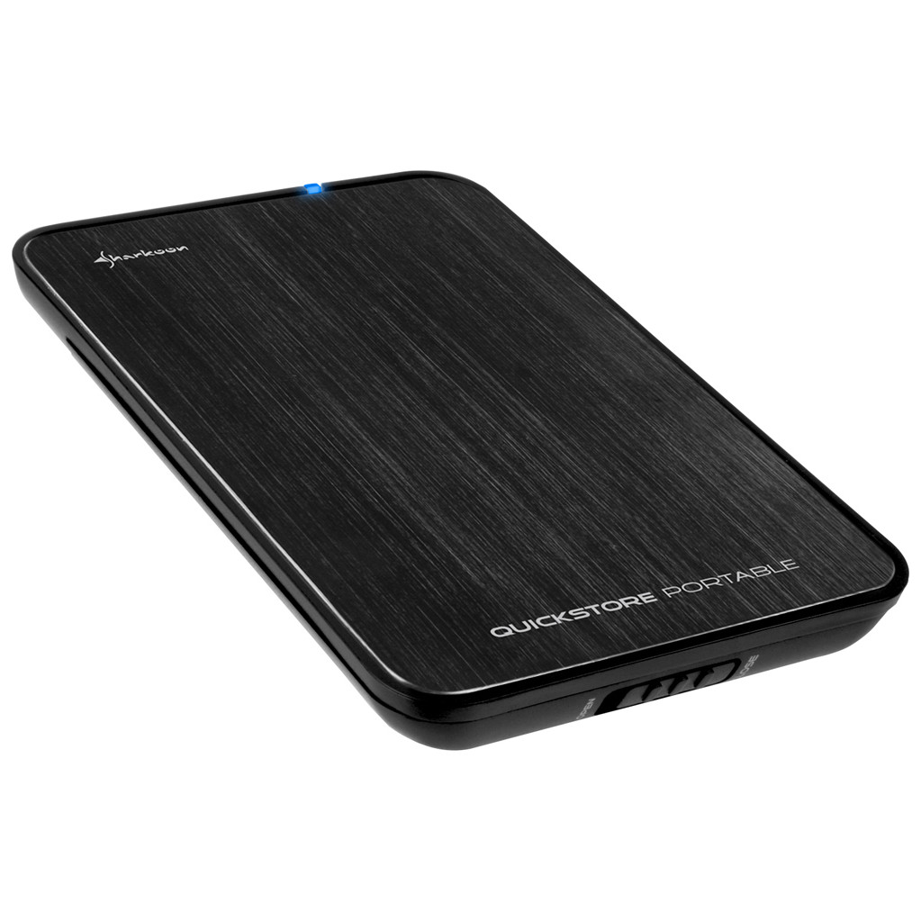 Sharkoon QuickStore Portable USB 3.0 2,5 pouces Noir