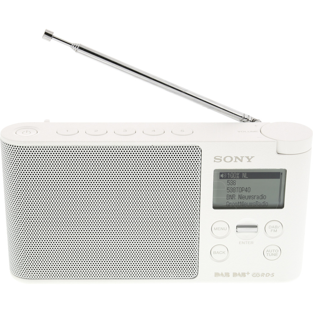 Sony XDR-S41D Wit