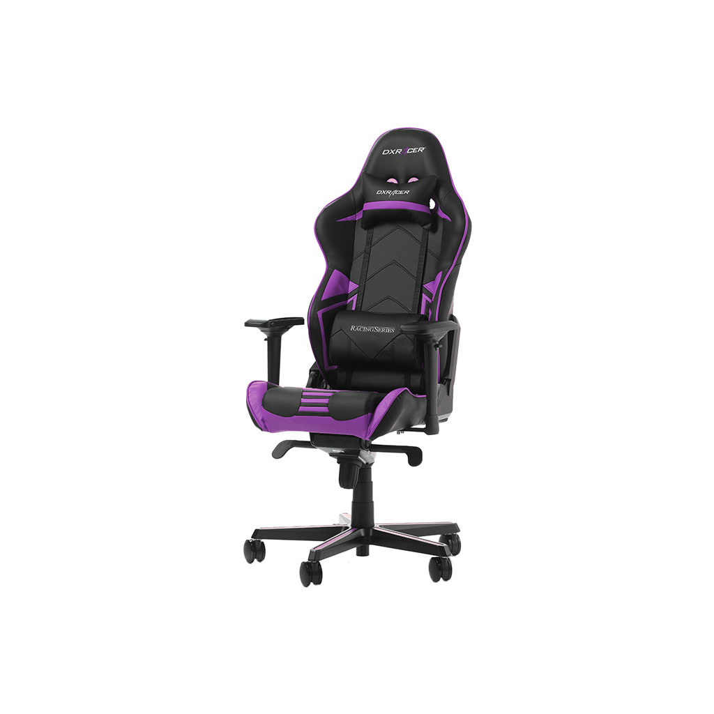 DXRacer RACING PRO Gaming Chair Zwart/Paars