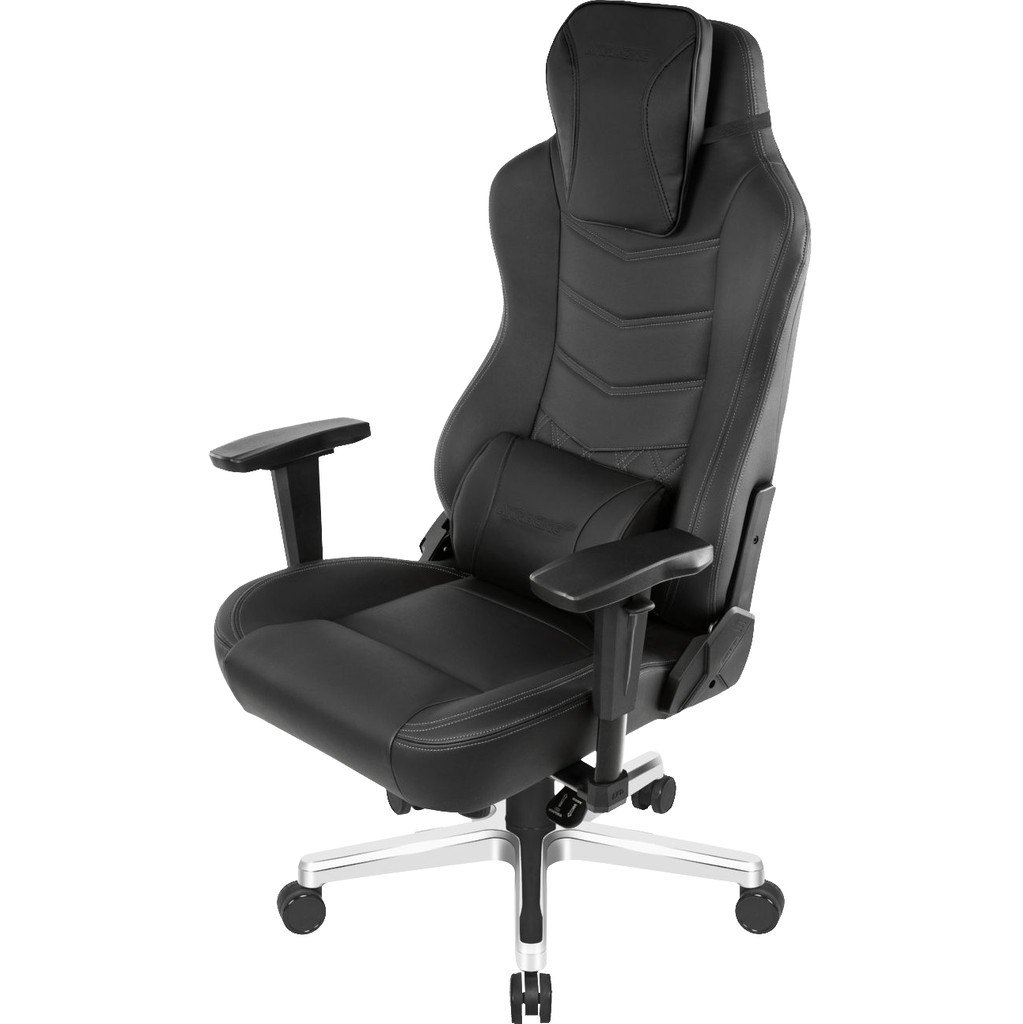 AKRacing, Gaming Chair Office Deluxe - Leer Onyx / Zwart AKRacing, Gaming Chair Office Deluxe - Leer Onyx / Zwart