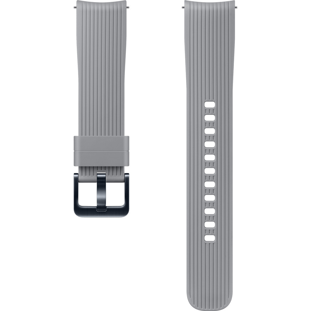 Samsung Galaxy Watch 42mm/Gear Sport Siliconen Horlogeband Grijs Samsung Galaxy Watch 42mm/Gear Sport Siliconen Horlogeband Grijs