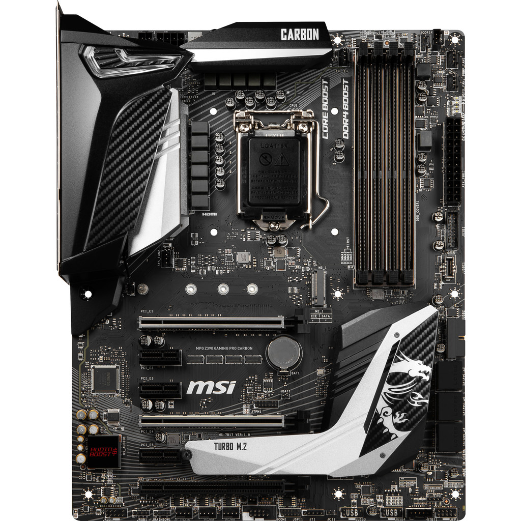 MSI MPG Z390 Gaming Pro Carbon MSI MPG Z390 Gaming Pro Carbon