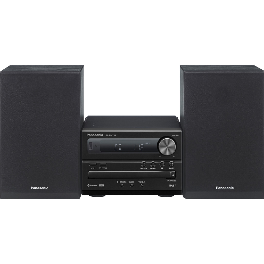 Panasonic SC-PM254EG-K Zwart Panasonic SC-PM254EG-K Zwart