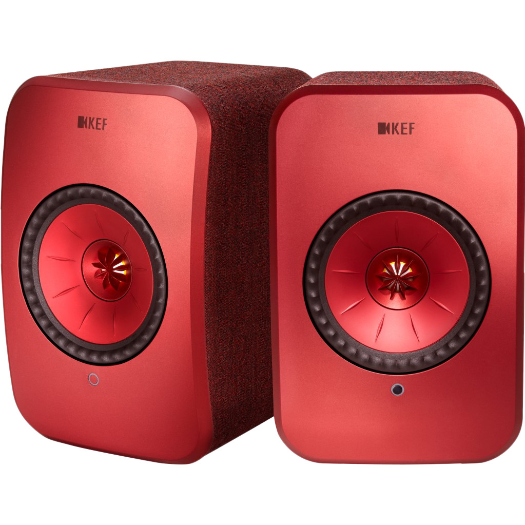 KEF LSX wireless stereo systeem Rood KEF LSX wireless stereo systeem Rood