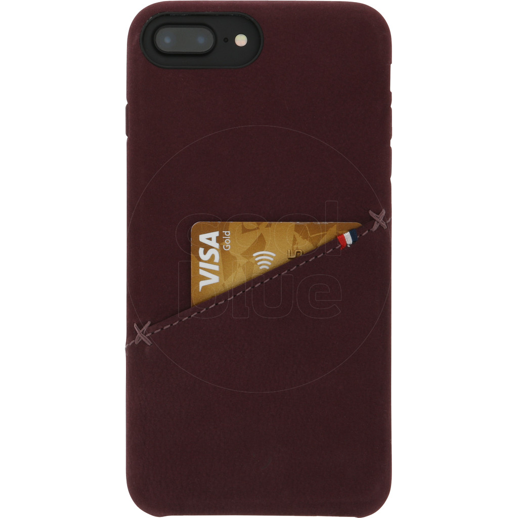 Decoded Leather iPhone 8 Plus / 7 Plus / 6s Plus / 6 Plus Back Cover Rood Decoded Leather iPhone 8 Plus / 7 Plus / 6s Plus / 6 Plus Back Cover Rood