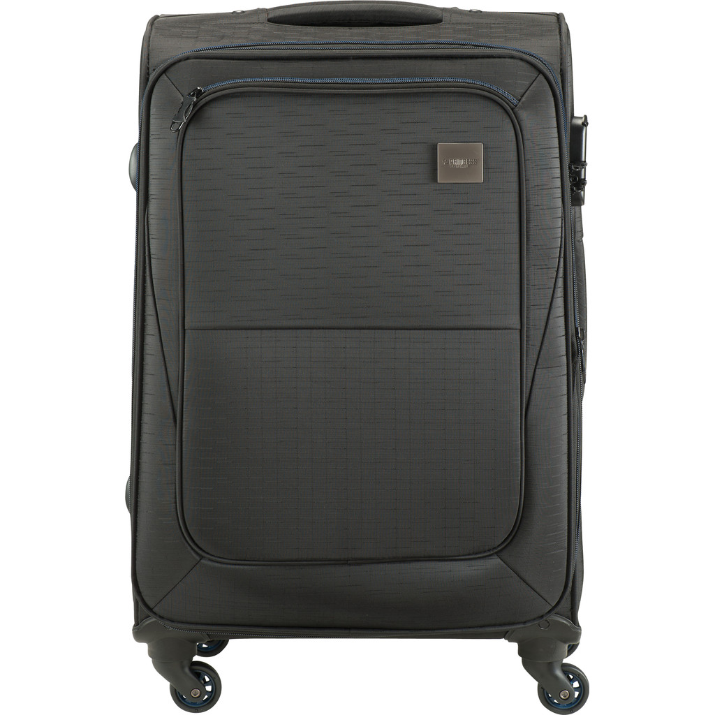 Princess Traveller Colombo Expandable Spinner Black 65cm Princess Traveller Colombo Expandable Spinner Black 65cm