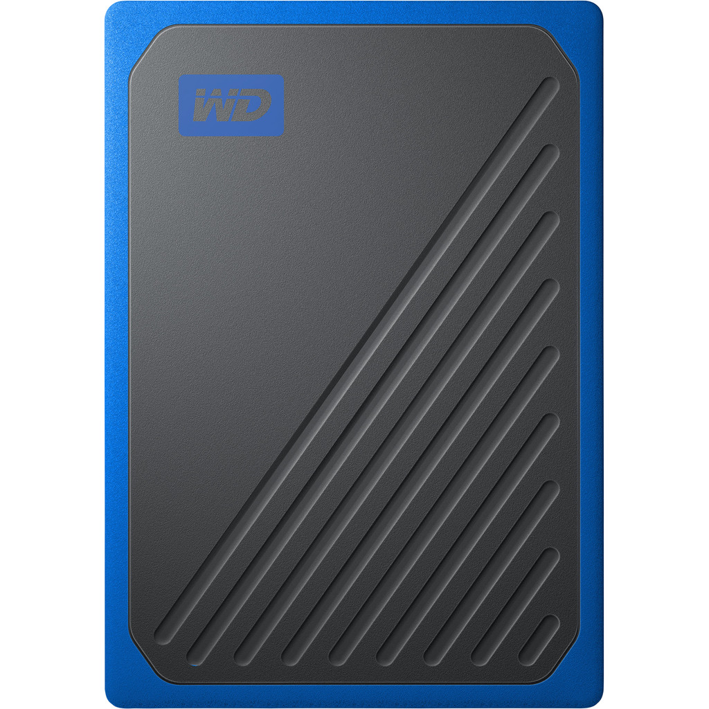 WD My Passport Go 500 GB Zwart / Blauw