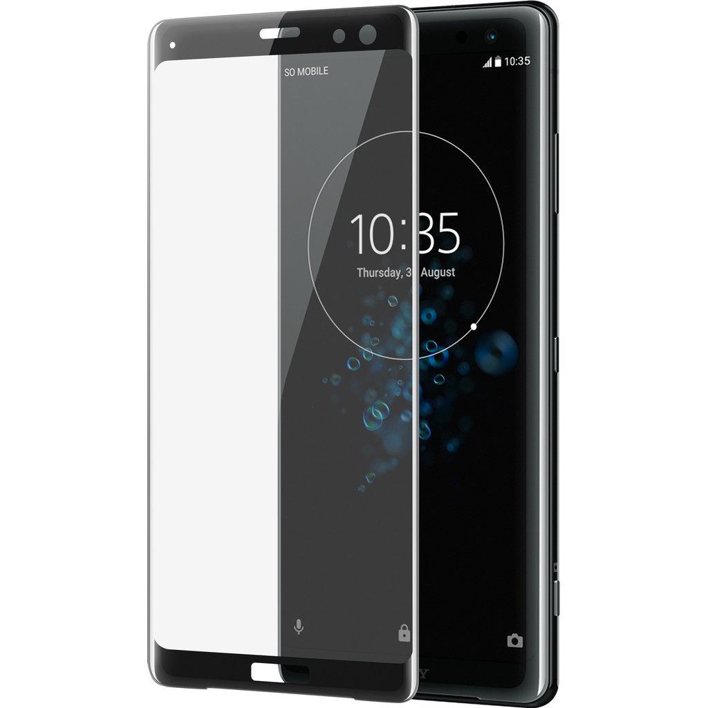 Azuri Gehard Glas Sony Xperia XZ3 Screenprotector Zwart Azuri Gehard Glas Sony Xperia XZ3 Screenprotector Zwart