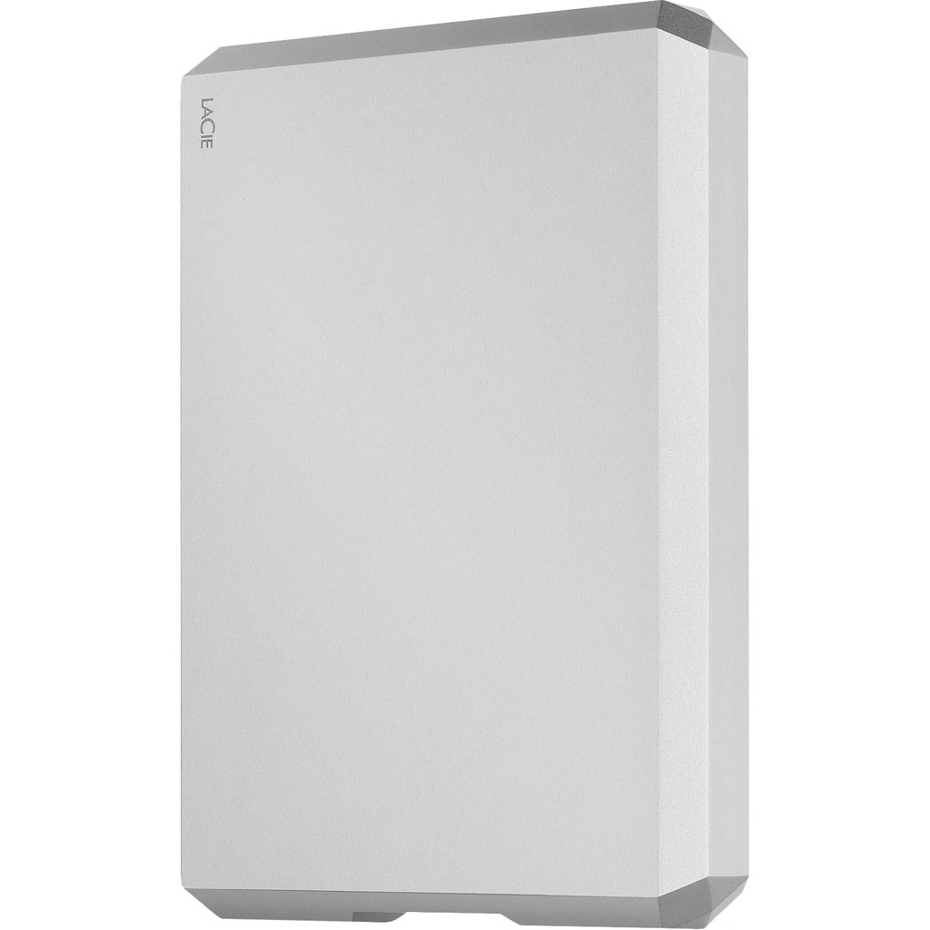 LaCie 4TB Mobile drive USB-C Zilver LaCie 4TB Mobile drive USB-C Zilver
