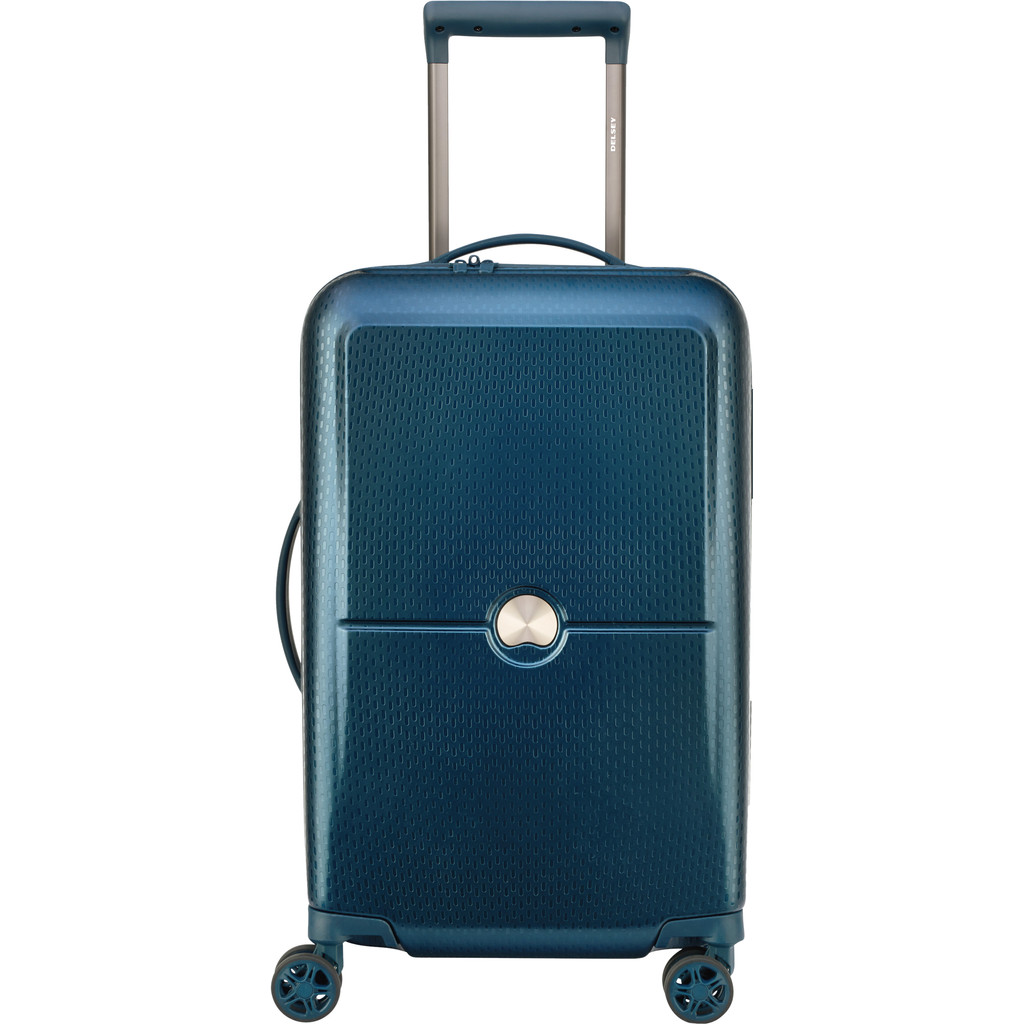 Delsey Turenne 55cm Spinner Blauw Delsey Turenne 55cm Spinner Blauw