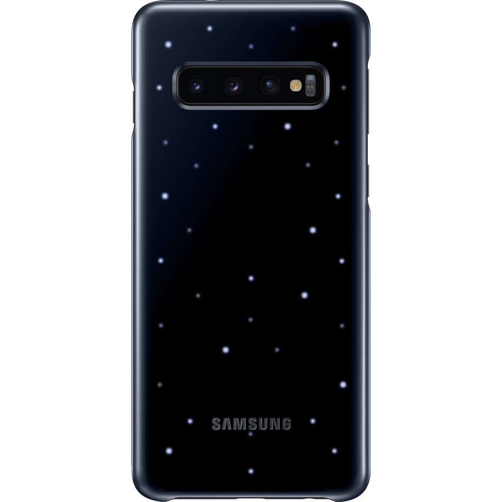 Samsung Galaxy S10 Led Cover Back Cover Zwart Samsung Galaxy S10 Led Cover Back Cover Zwart