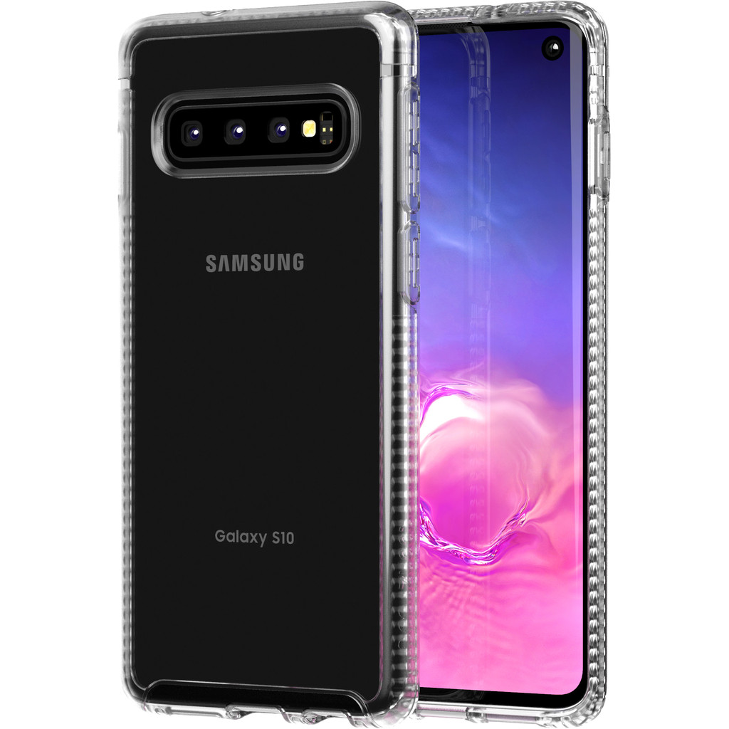 Tech21 Pure Clear Samsung Galaxy S10 Back Cover Transparant Tech21 Pure Clear Samsung Galaxy S10 Back Cover Transparant