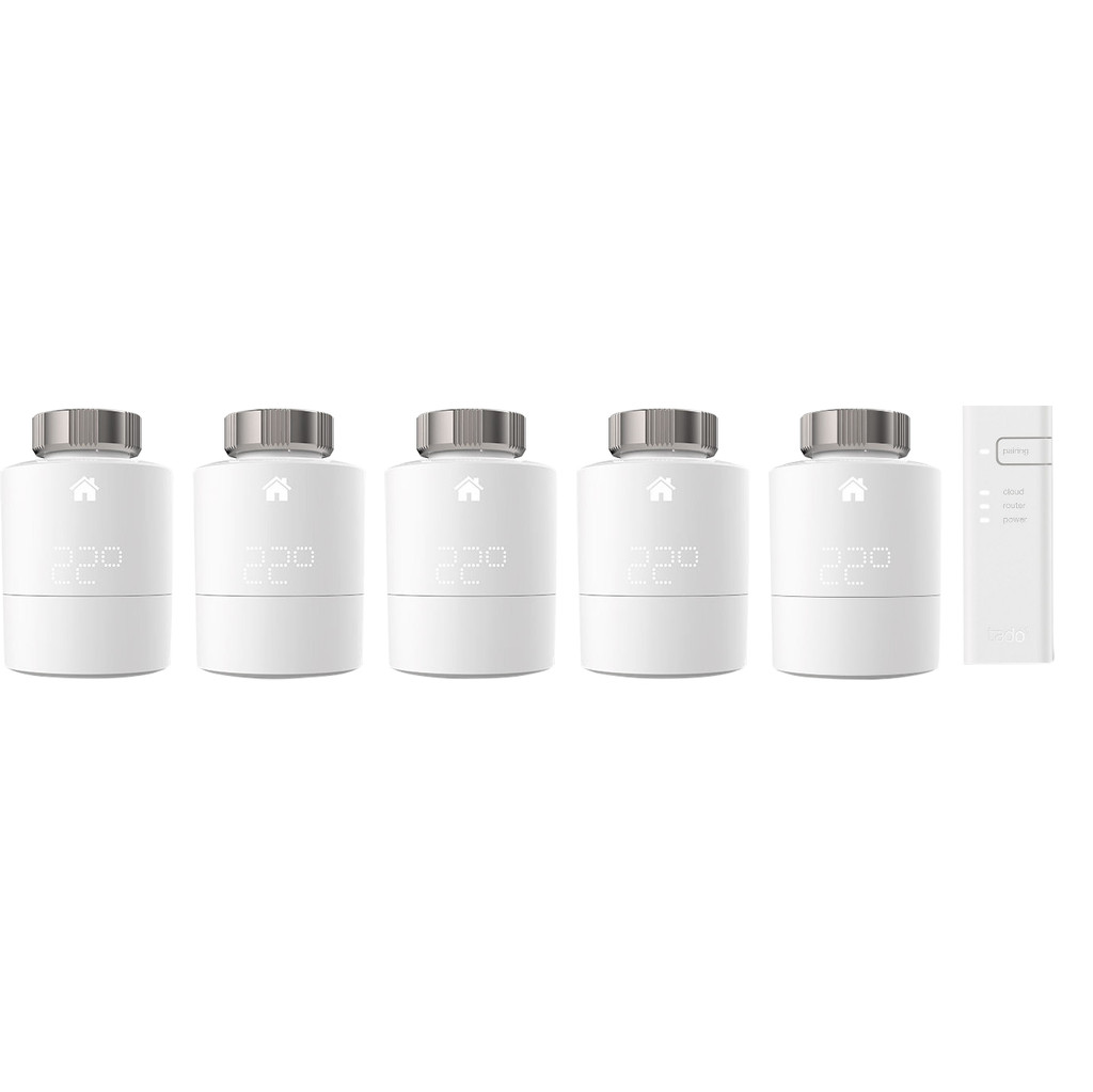 Tado Slimme Radiatorknop 5 pack + Starterkit V3+ Tado Slimme Radiatorknop 5 pack + Starterkit V3+