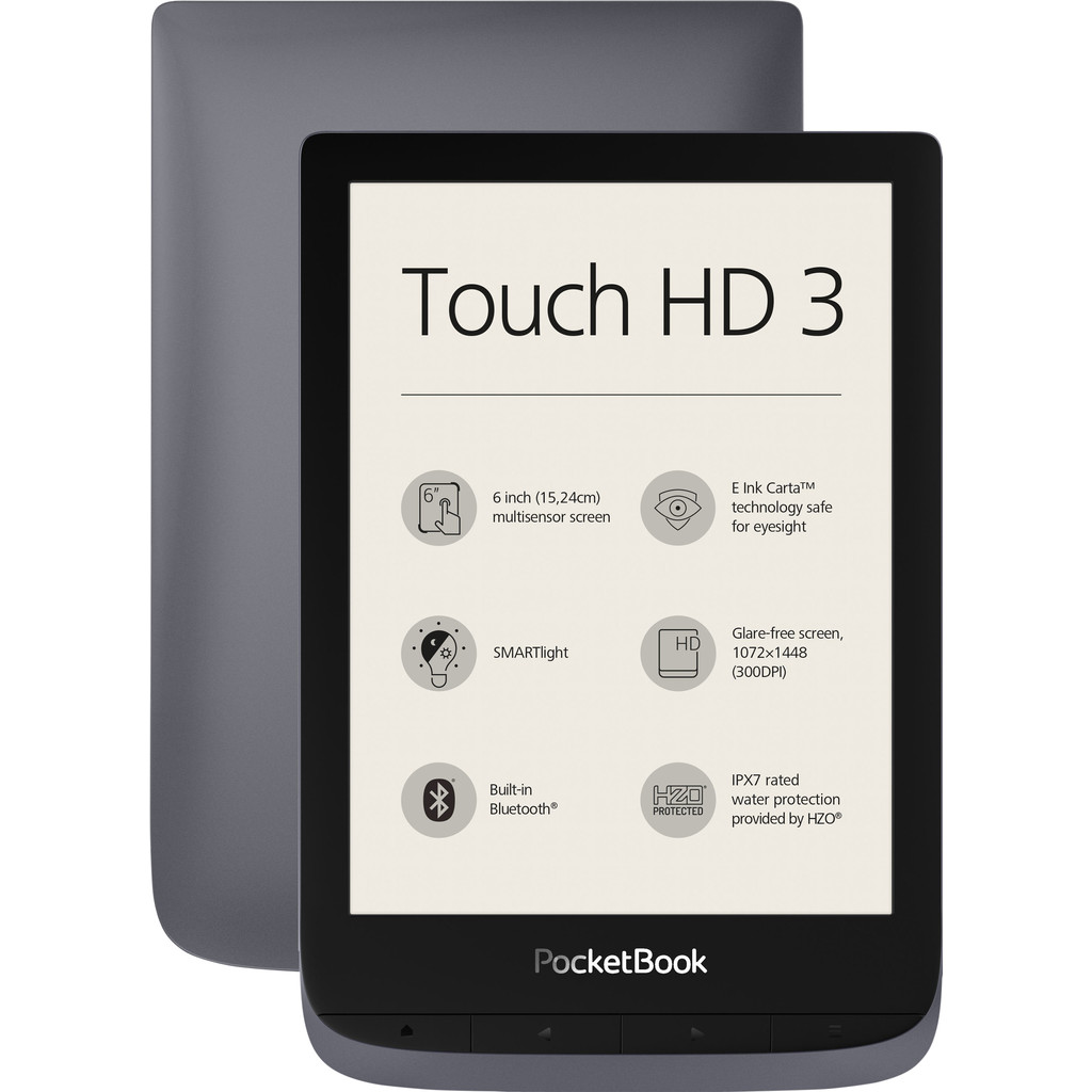 Pocketbook Touch HD 3 Grijs Pocketbook Touch HD 3 Grijs