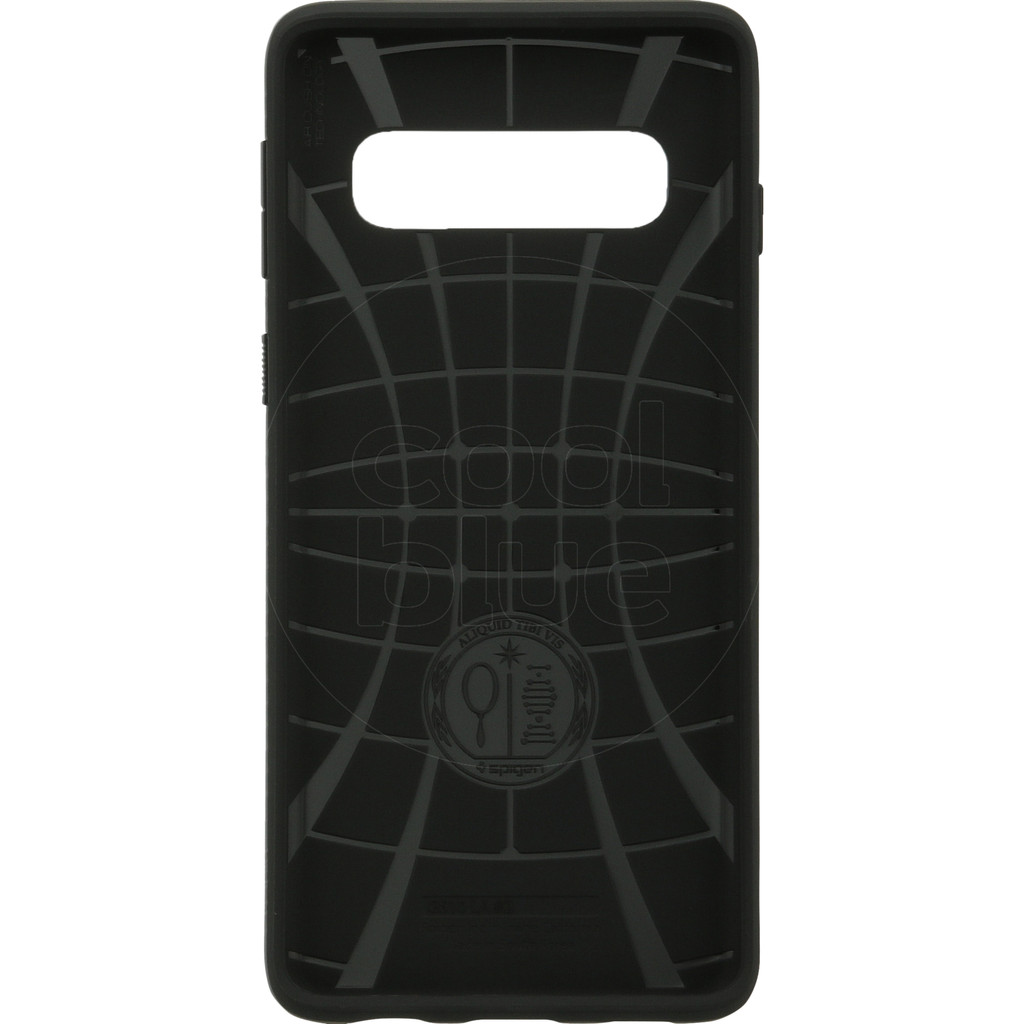 Spigen Liquid Air Samsung Galaxy S10 Back Cover Zwart Spigen Liquid Air Samsung Galaxy S10 Back Cover Zwart