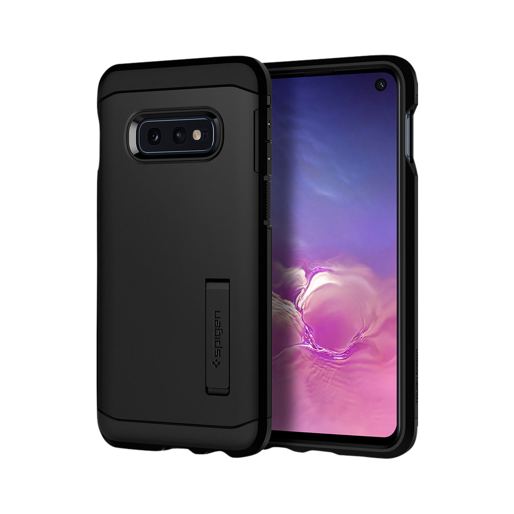 Spigen Tough Armor Samsung Galaxy S10e Back Cover Zwart Spigen Tough Armor Samsung Galaxy S10e Back Cover Zwart