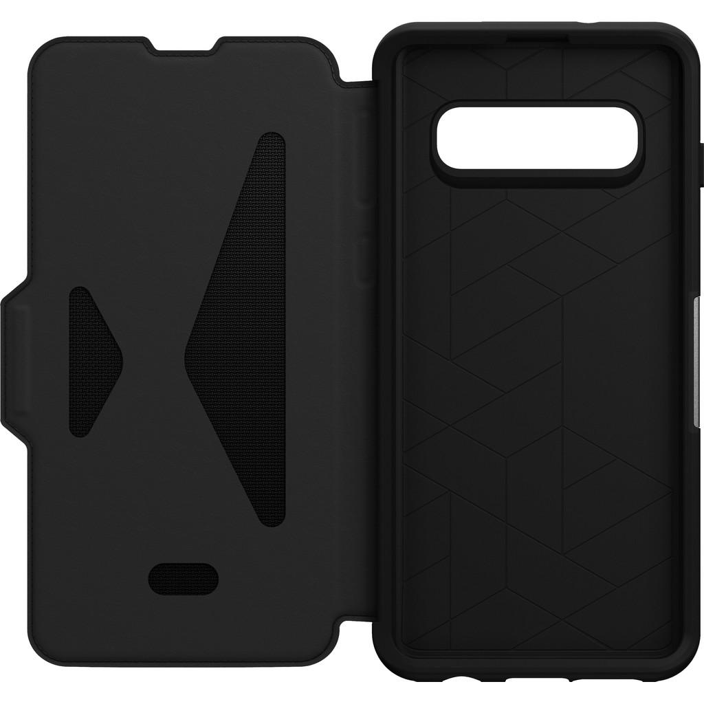 OtterBox Strada Samsung Galaxy S10 Book Case Zwart OtterBox Strada Samsung Galaxy S10 Book Case Zwart