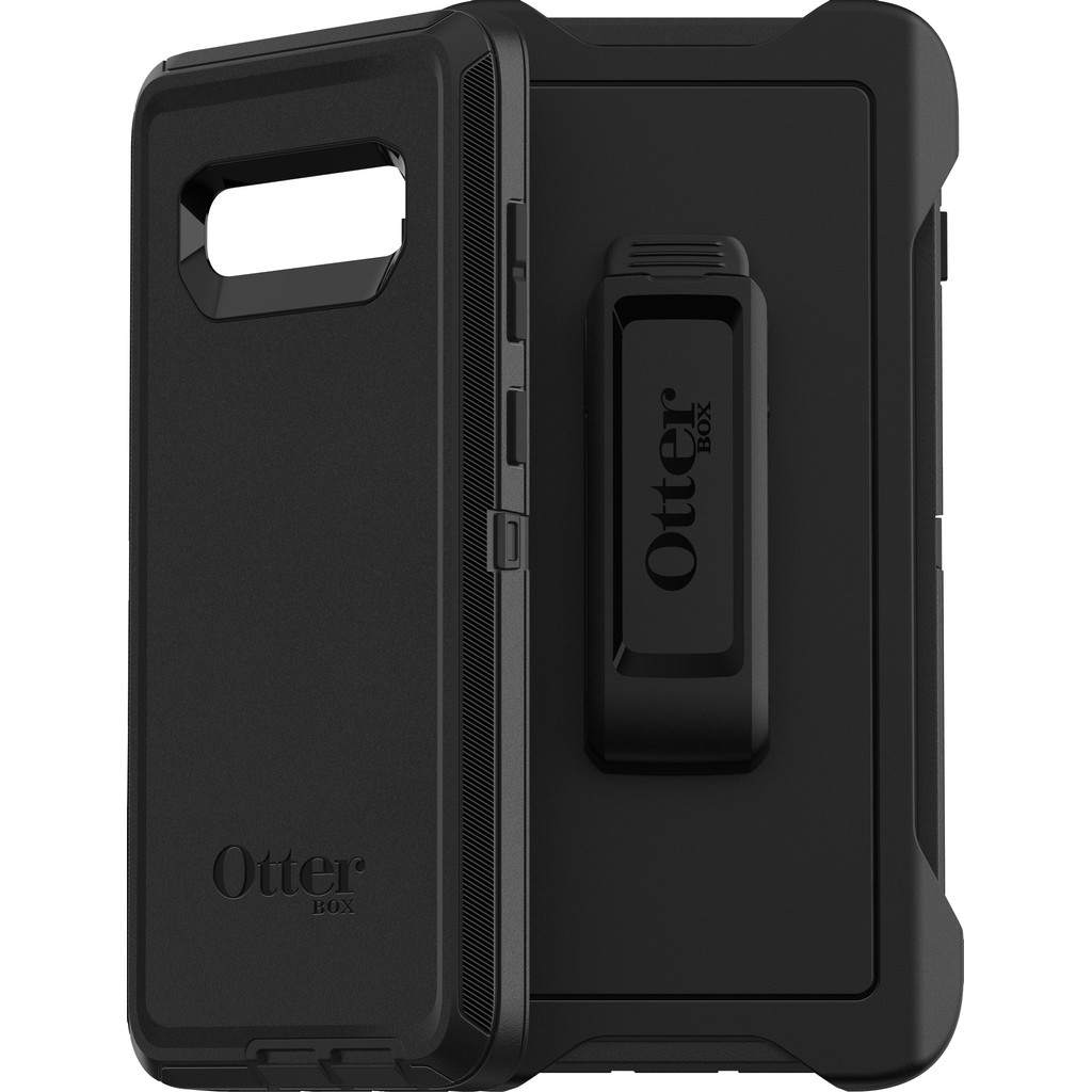 OtterBox Defender Samsung Galaxy S10 Plus Full Body Case Zwart OtterBox Defender Samsung Galaxy S10 Plus Full Body Case Zwart