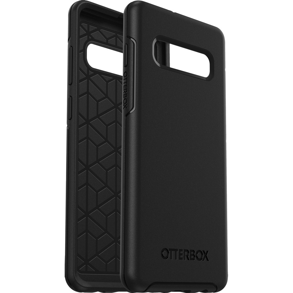 OtterBox Symmetry Samsung Galaxy S10 Plus Back Cover Zwart OtterBox Symmetry Samsung Galaxy S10 Plus Back Cover Zwart