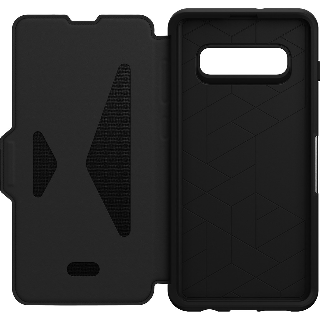 OtterBox Strada Samsung Galaxy S10 Plus Book Case Zwart OtterBox Strada Samsung Galaxy S10 Plus Book Case Zwart