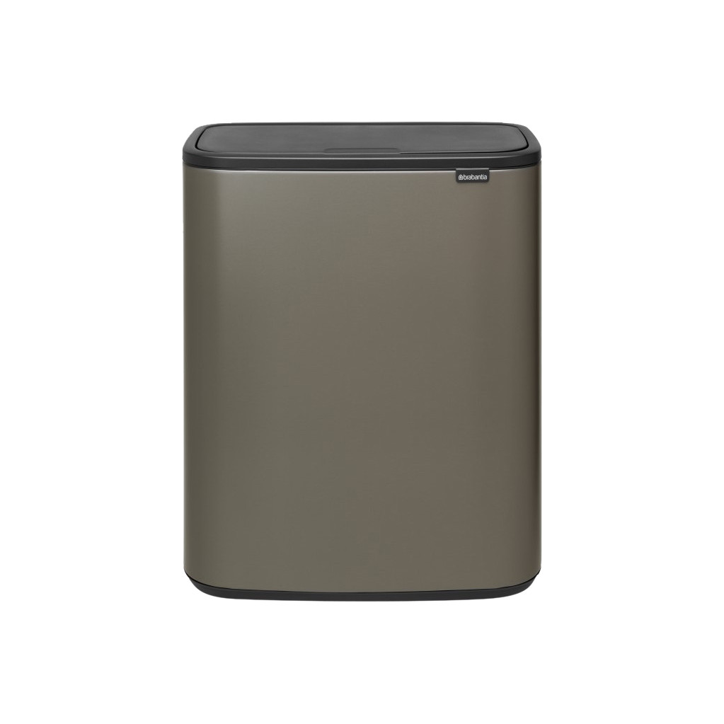 Brabantia Bo Touch Bin 2 x 30 Liter Platinum Brabantia Bo Touch Bin 2 x 30 Liter Platinum