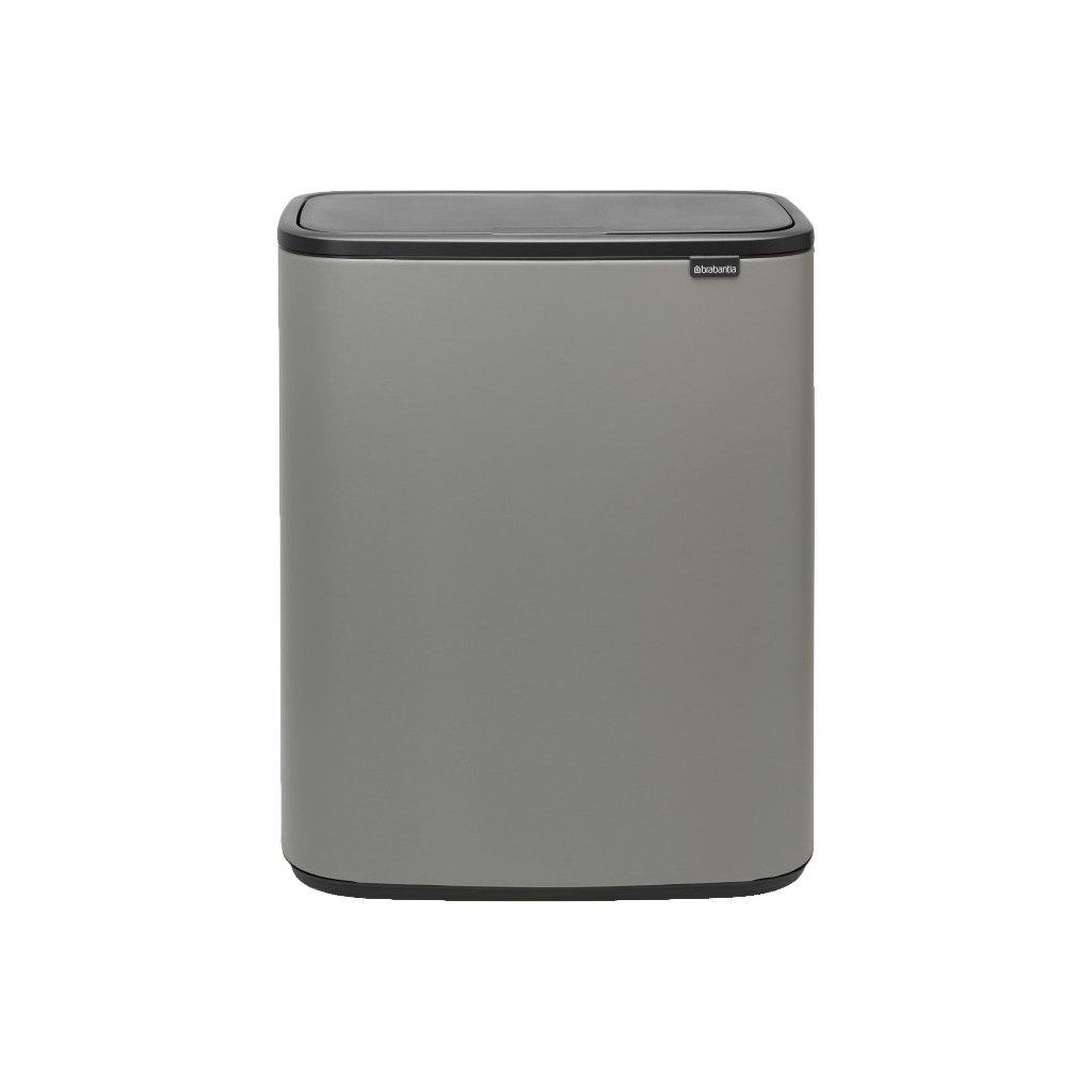 Brabantia Bo Touch Bin 60 Liter Mineral Concrete Grey Brabantia Bo Touch Bin 60 Liter Mineral Concrete Grey
