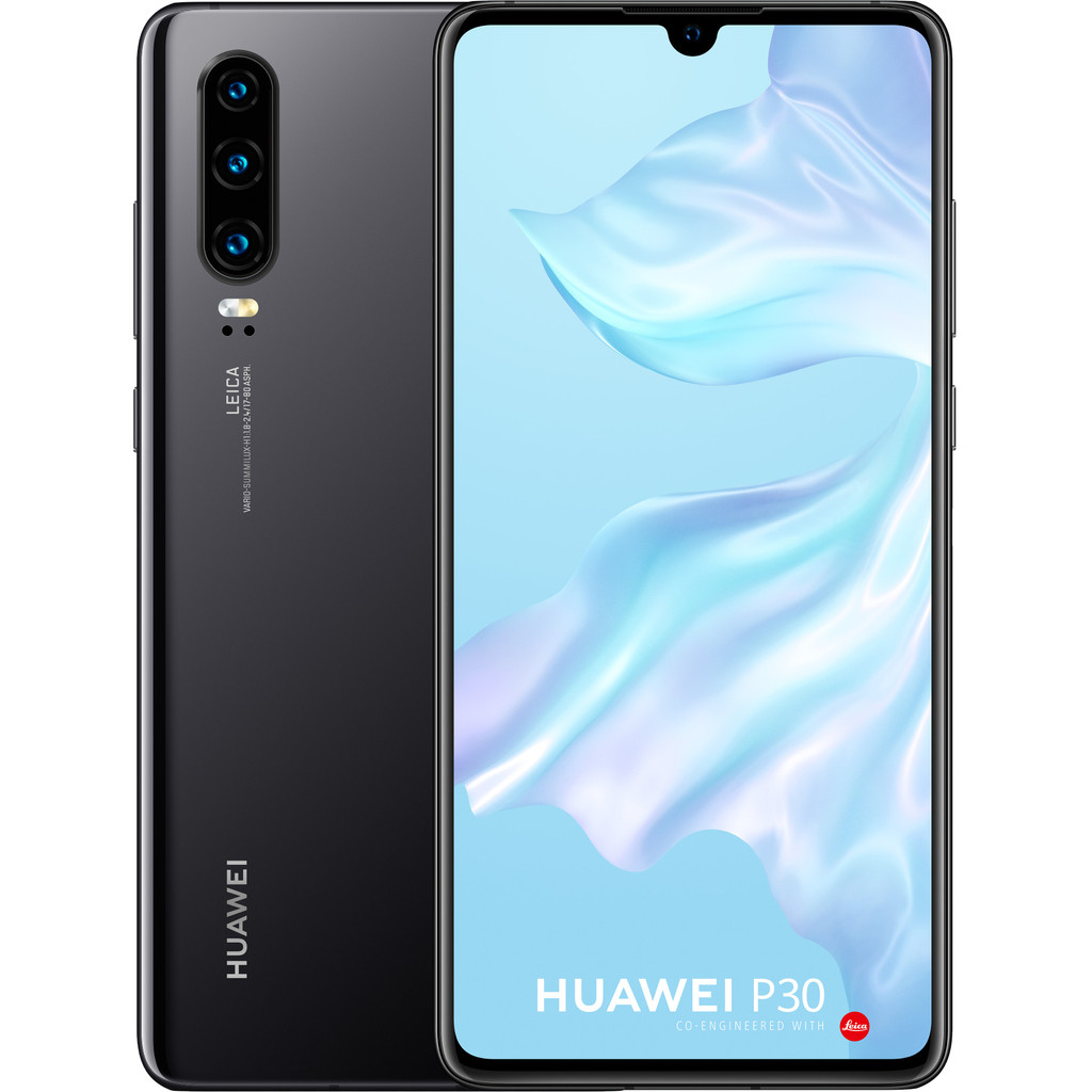 Huawei P30 Zwart Huawei P30 Zwart