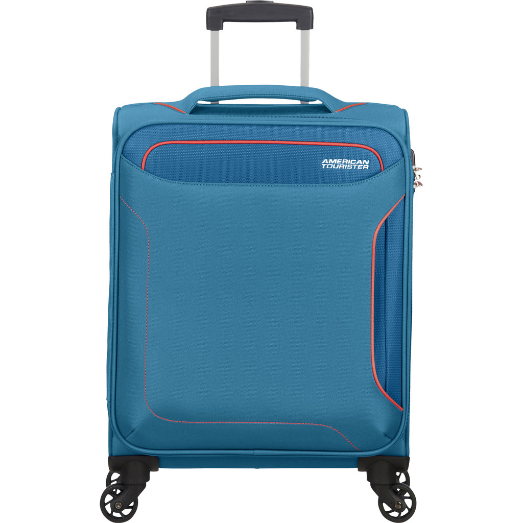 American Tourister Holiday Heat Spinner 55cm Denim Blue American Tourister Holiday Heat Spinner 55cm Denim Blue