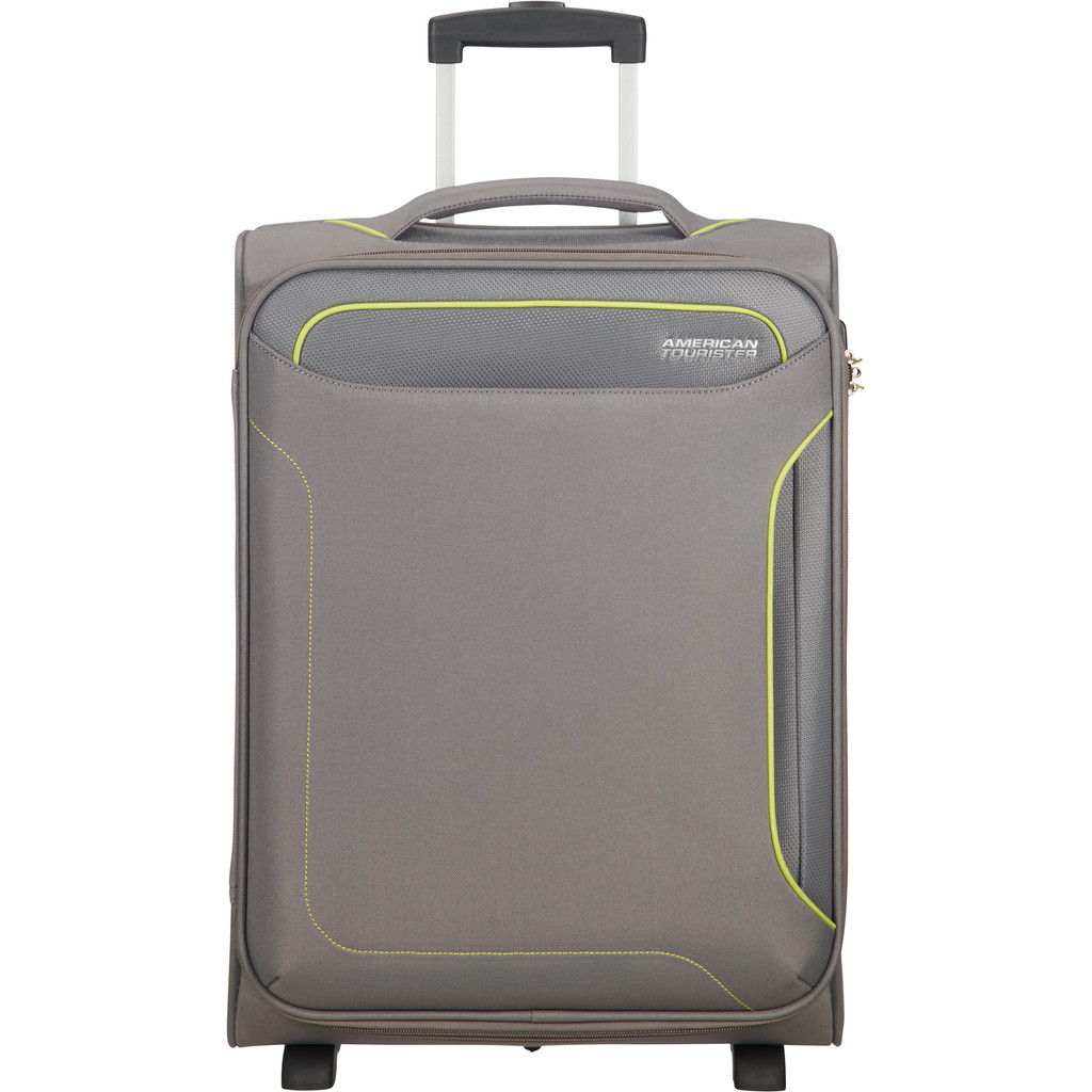 American Tourister Holiday Heat Upright 55cm Metal Grey American Tourister Holiday Heat Upright 55cm Metal Grey