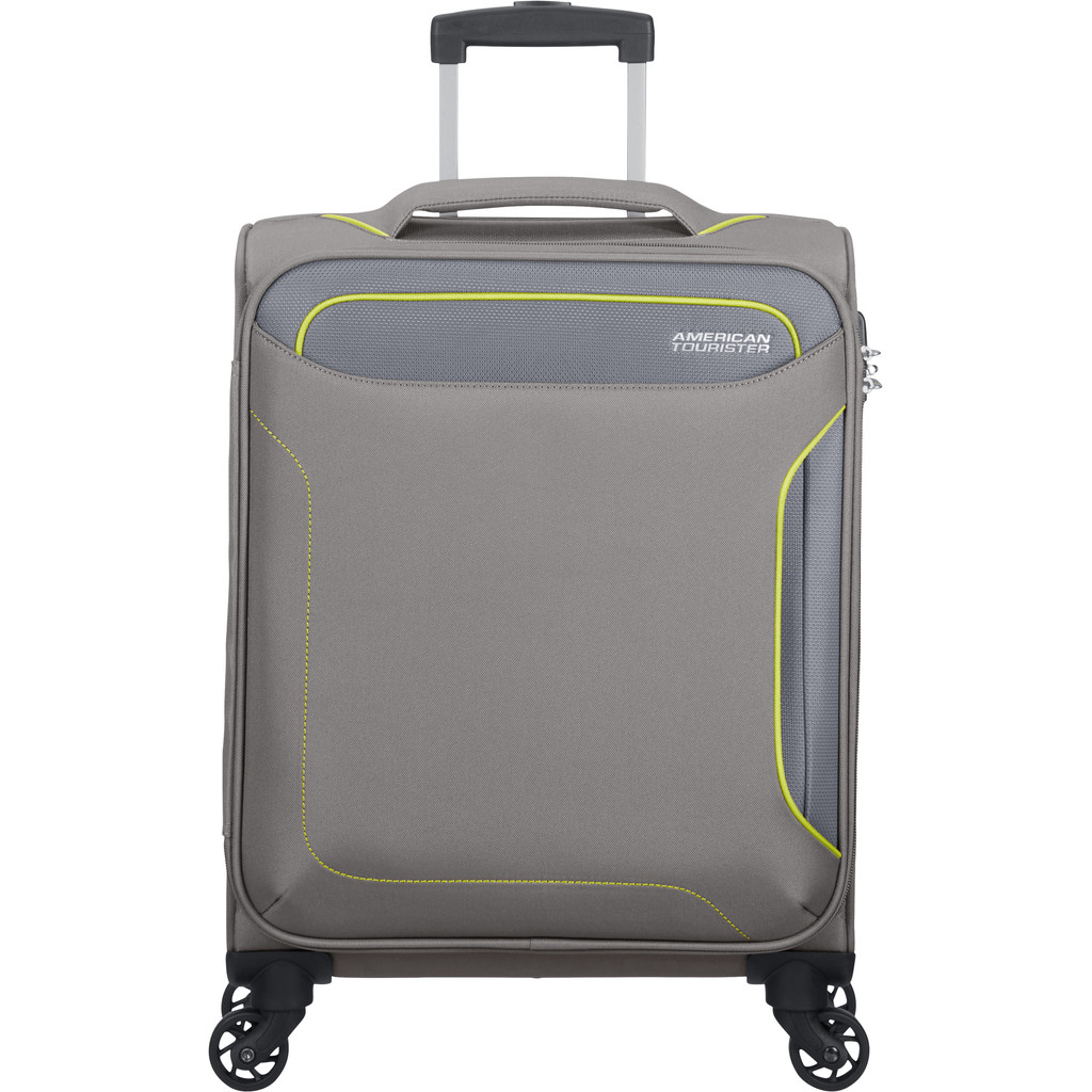 American Tourister Holiday Heat Spinner 55cm Metal Grey American Tourister Holiday Heat Spinner 55cm Metal Grey